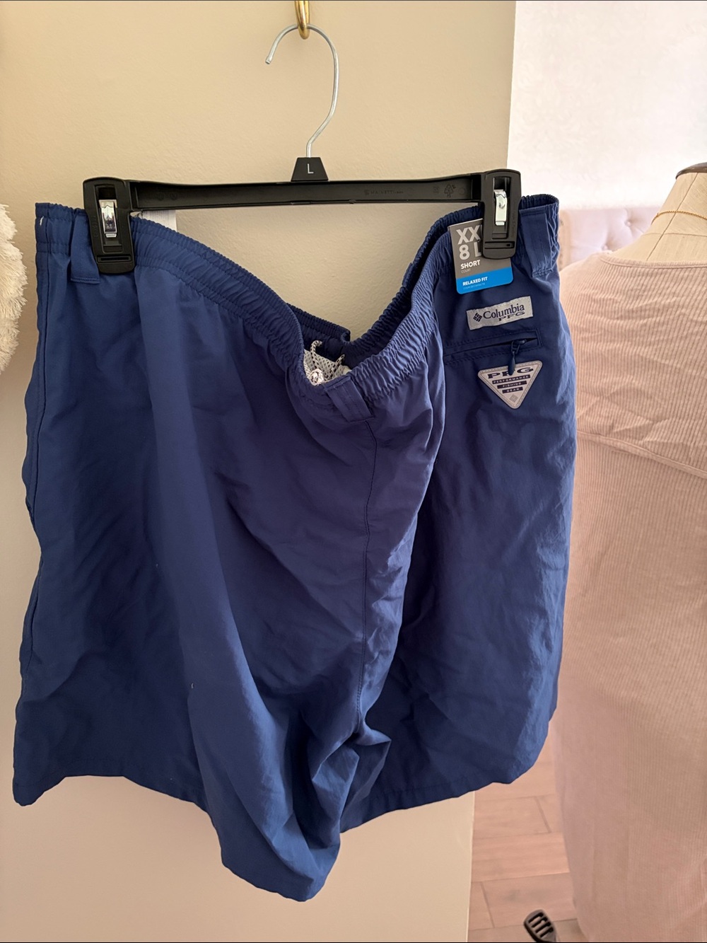 Columbia Navy Blue Quick-Dry Men’s Swim Shorts